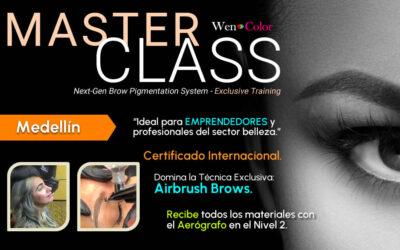 Medellín Master Class Cejas Perfectas Pigmentos Híbridos.