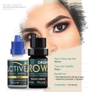 Pigmento para Cejas Marrón Intenso Henna Wencolor