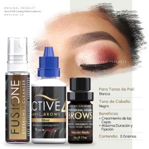 Pigmento Pro Cejas Marrón Medio crecimiento de cejas